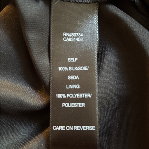 BCBG silk (like chiffon) dress - Picture 5 of 5